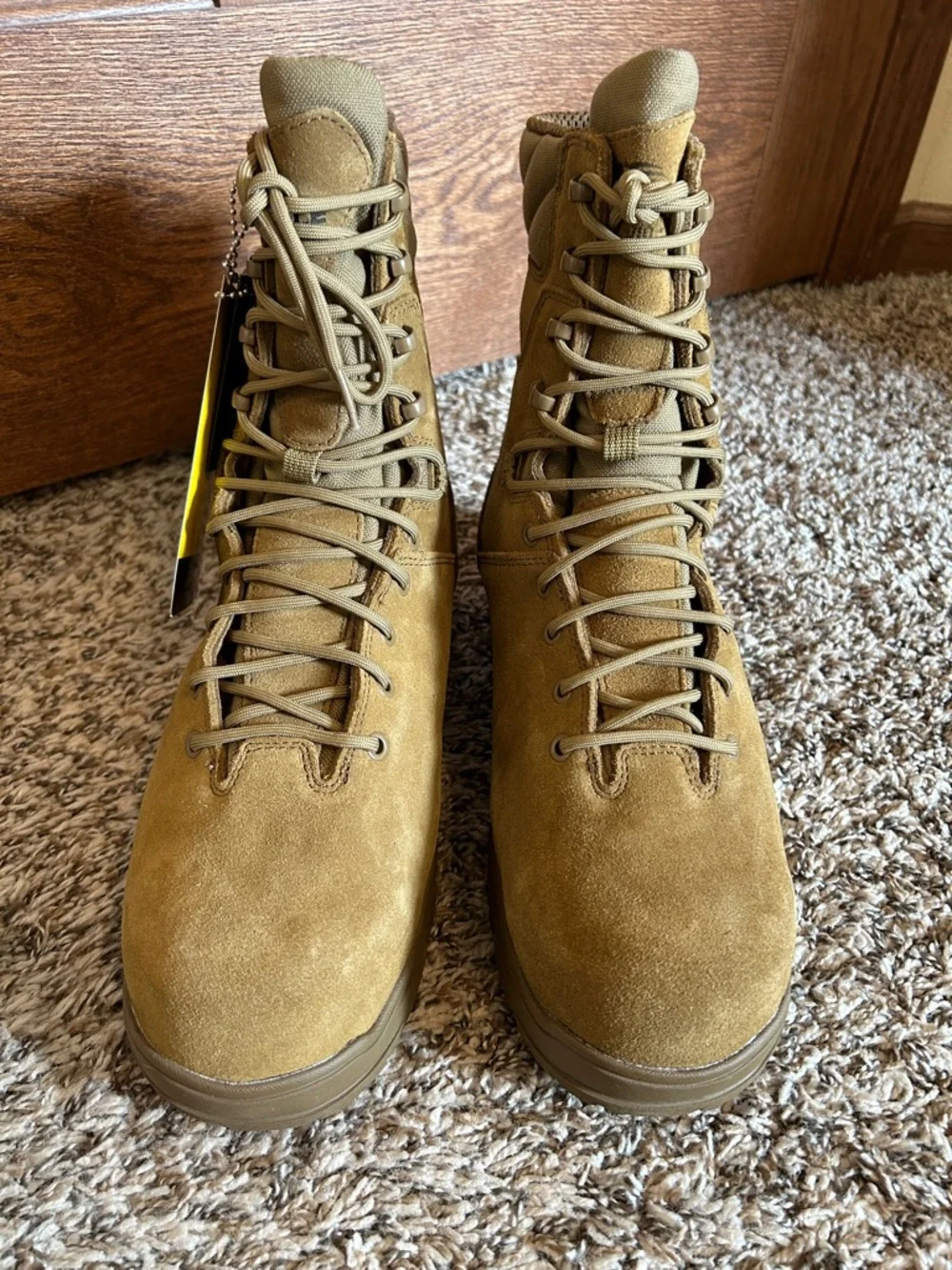 NWT Belleville 8” Composite Toe Waterproof Insulated Military Coyote Combat Boot